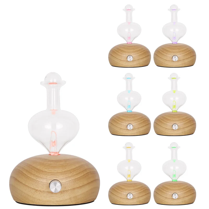 Wood Waterless Aroma Essential 100% Pure Oil Nebulizing Diffuser Manufacture