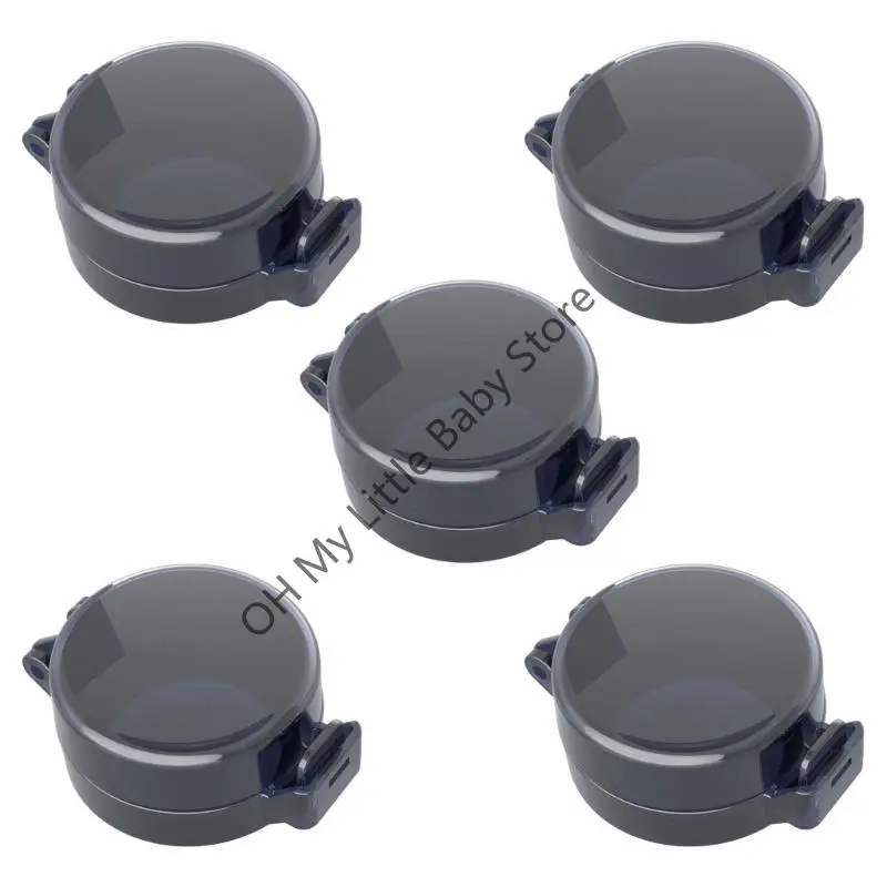 

M76C 5 шт. засовы замок крышка защита от детей прозрачная клейкая конструкция подходит для большинства стандартных дверных ручек