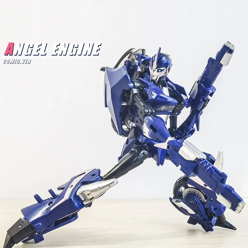 NEW APC Transformation APC-Toys First Edit Female TFP Blue Japanese Comic Ver Angel Engine Arcee Motorcycle Action Figure In Box