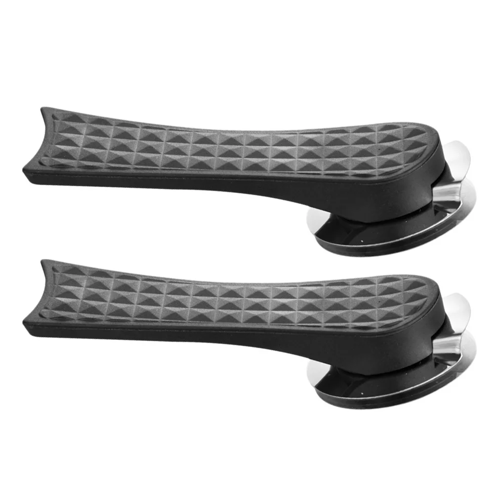 

2Pcs Pan Cover Handle Replacement Heat Resistant Anti Scald Pot Lid Long Handle Ergonomic Grip Pan Lid Handgrip