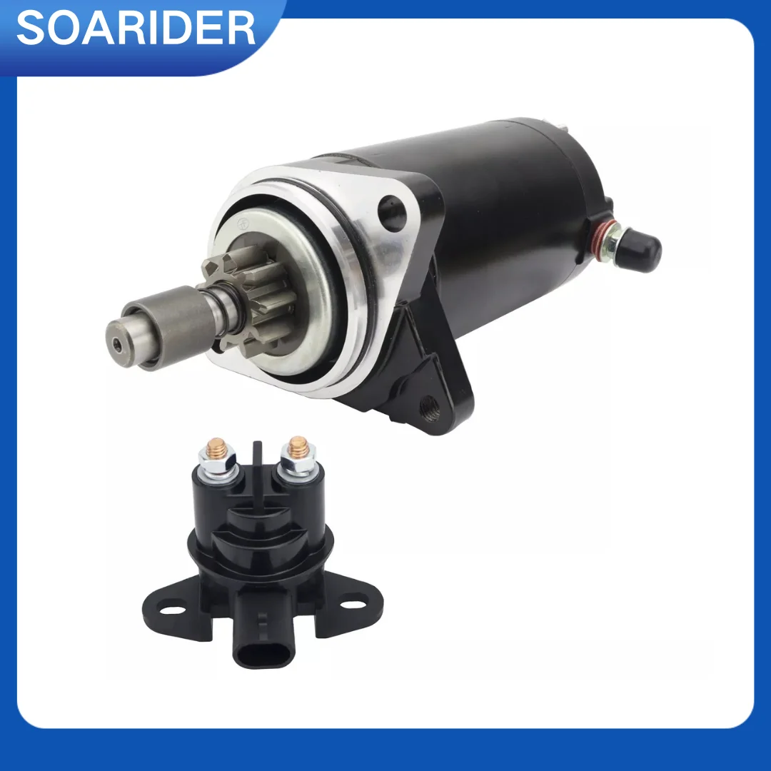 Starter & Relay For Sea-Doo 717 Rotax Challenger Explorer Sportster 1995-2005 278-000-484 278-000-485 278-001-300 278-001-935