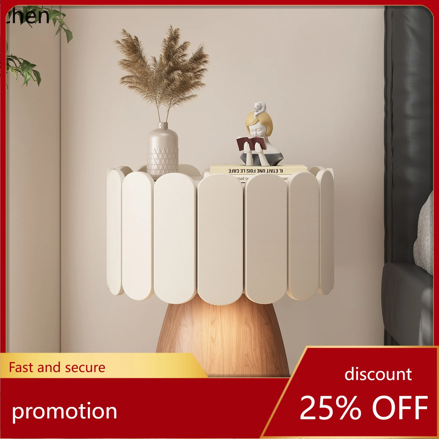 YFY Bedside Table Small Apartment Modern Bedroom Bedside Cabinet Minimalist Storage Cabinet