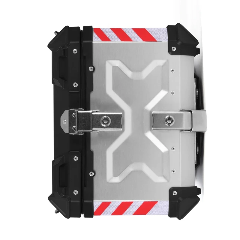 Factory Hot Selling 65L F2-moto Motorcycle Trunk Waterproof and Shockproof Large-capacity Aluminum Top Tail