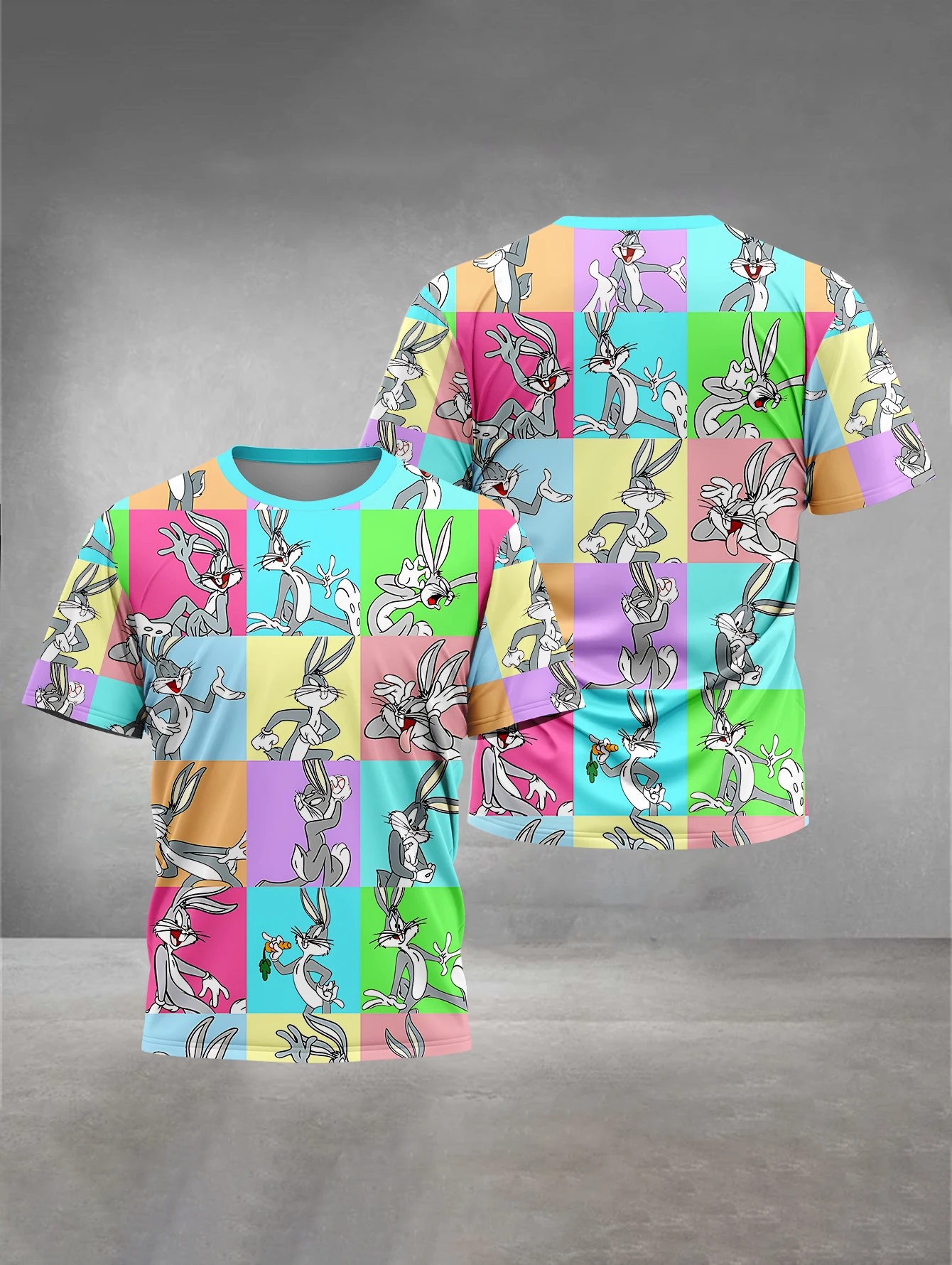 3D Print Baby Clothing 5 to 14 Years Male Outdoor Clothes for Bugss B-Bunnys Children Boy Girl Child T-Shirt Top Shirts