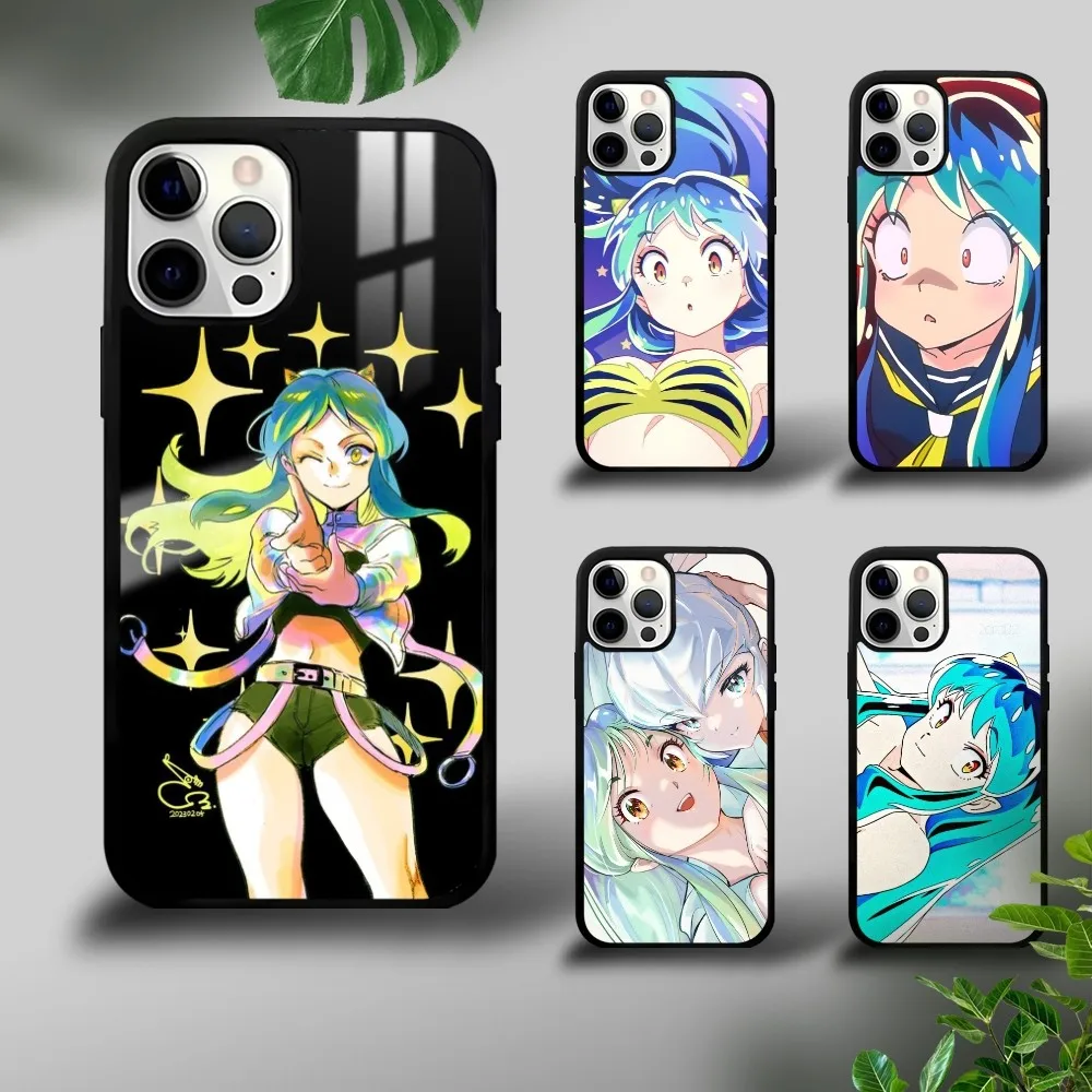 

U-Urusei Yatsura Lum Anime Phone Case For iPhone 16 15 14 13 12 11 Pro Xs Max Mini Plus Celulares Hard Funda