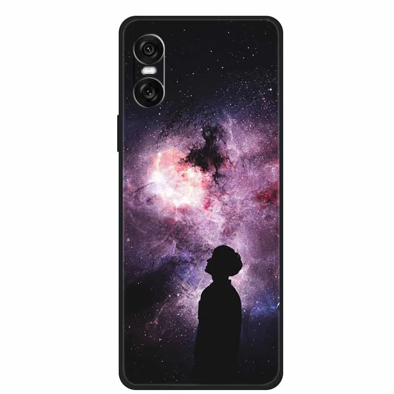 Cool Silicone Cover for Sony Xperia 10 VI Case Printed Fashion Soft Back Cover for Sony Xperia 10VI Case Protector Print Shells
