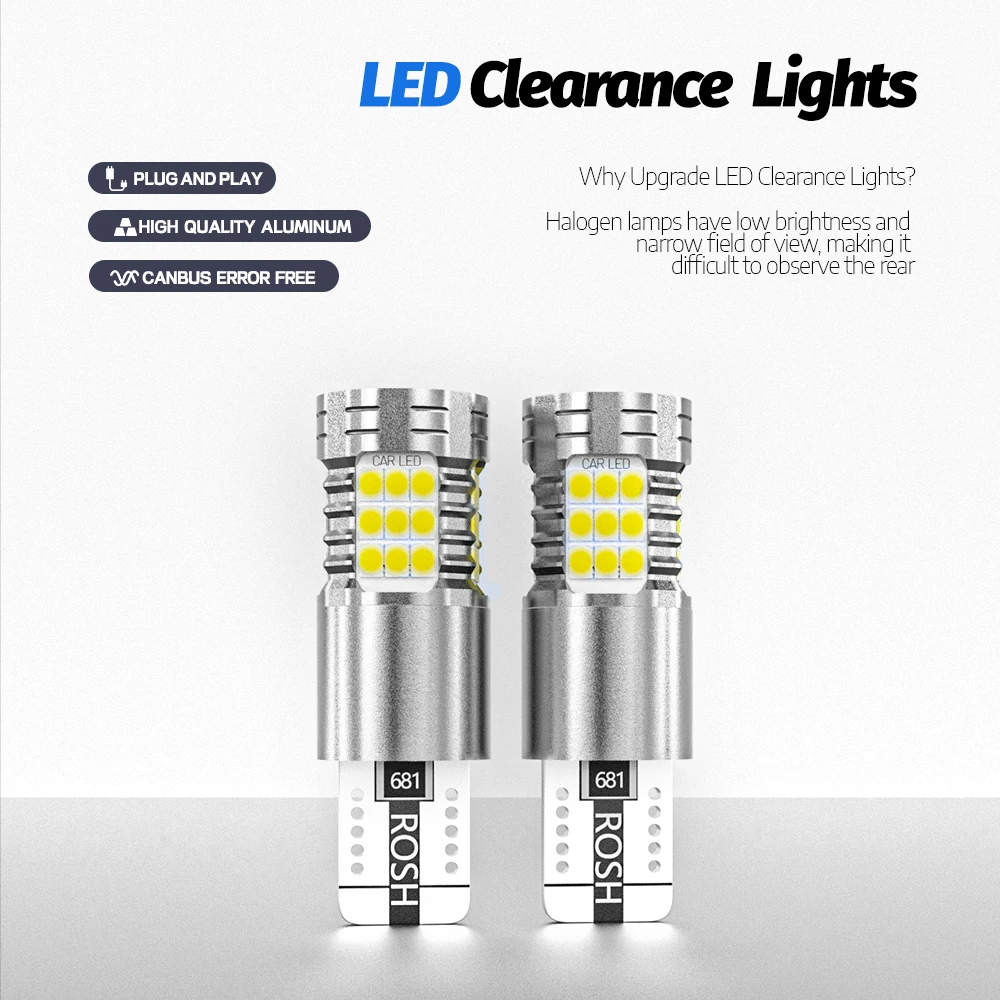 2pcs LED Parking Light For Opel Astra F G H 1993-2014 Clearance Lamp 1998 2004 2005 2008 2009 2010 2011 2012 2013 Accessories - view 2