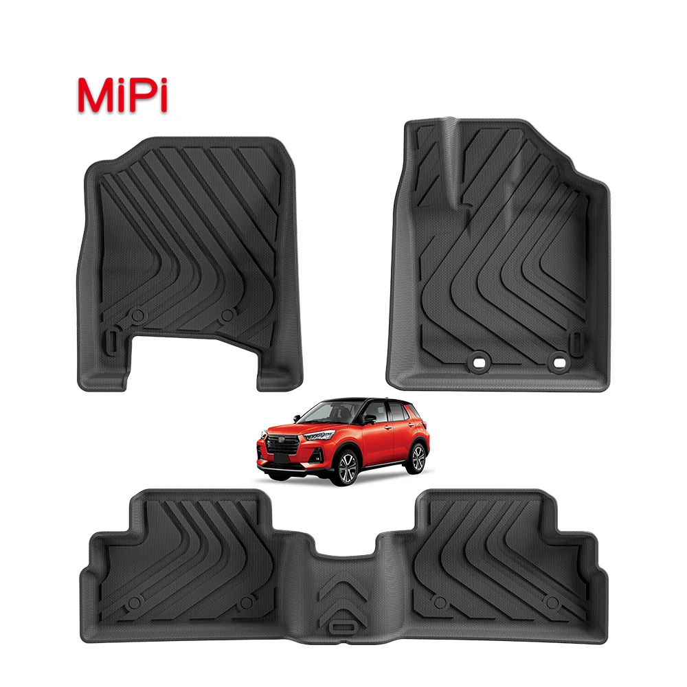 Custom Factory Wholesale Car Floor Mat for DAIHATSU ROCKY RHD Custom TPE Car Mats Waterproof Non Slip Carpet Toyota Raize Car Fo