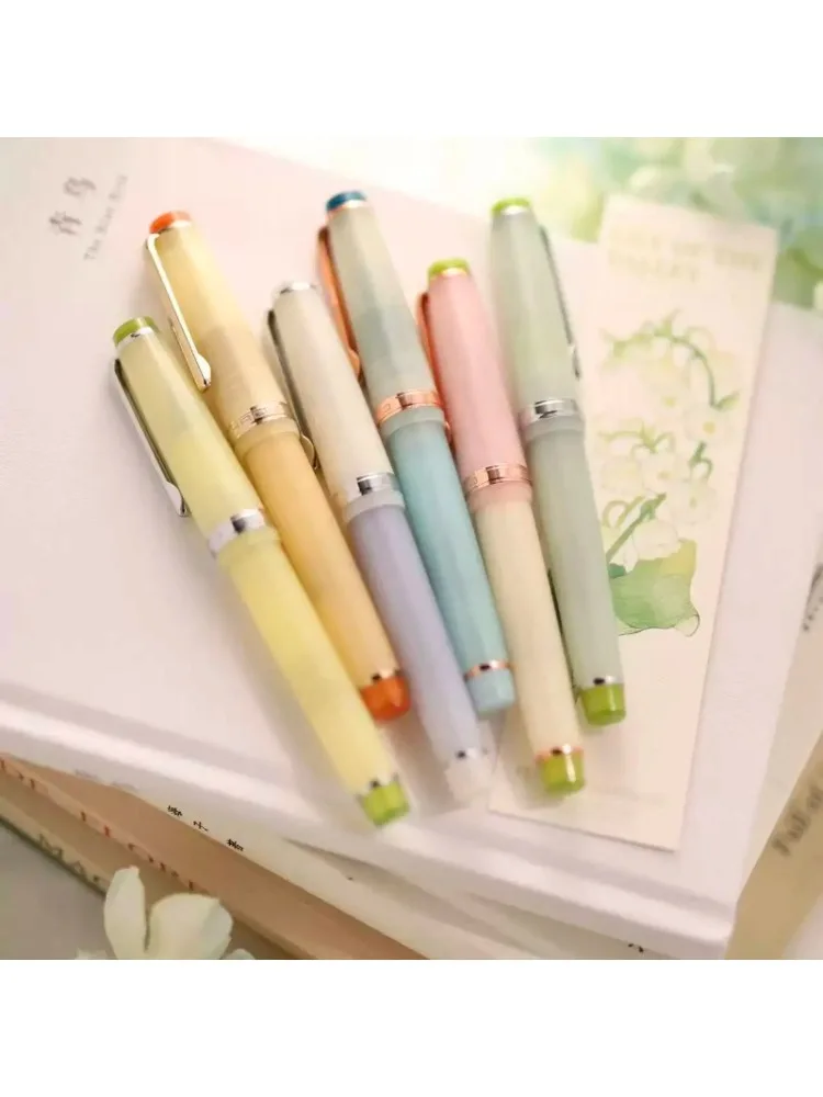 Pióro wieczne JINHAO 82 2026 Limited Flower Series EF/F Kolor Macaron Pióro do kaligrafii Artykuły biurowe i szkolne Artykuły papiernicze — zdjęcie produktu 7