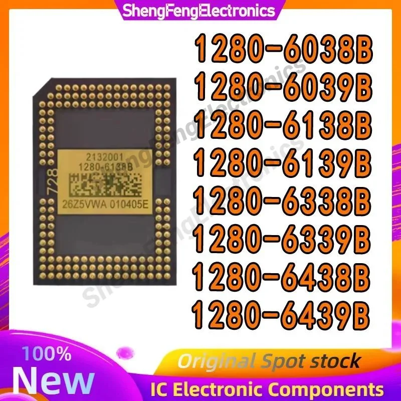 

1280-6038B 1280-6039B 1280-6138B 1280-6139B 1280-6338B 1280-6339B 1280-6438B 1280-6439B для проектора НОВЫЙ чип DMD