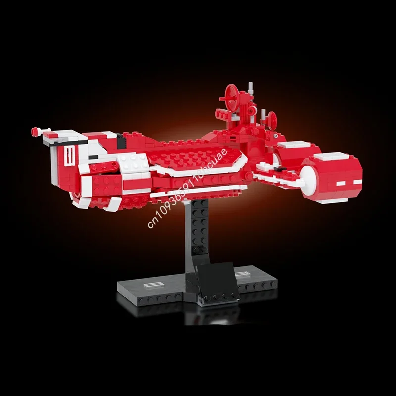 483 peças MOC Consular Cruiser Classic Star Battle Blocos de Montar para Desenvolver Paciência e Concentração, Brinquedo de Festival, Presente