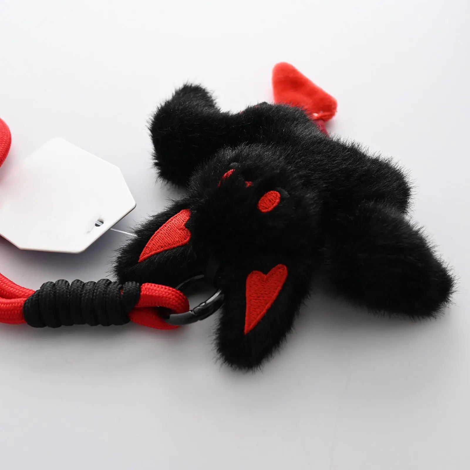 Adorable Bat Bunny Stuffed Animal Plush Toy - Soft Cuddly Backpack Charm for Kids Girls Boys Teens Room Decor Birthday Gift