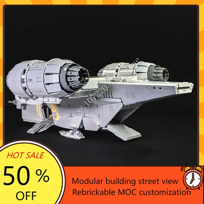 4893 pçs navalha crista-minifig escala espaço guerra militar moc nave espacial batalha modelo personalizado quebra-cabeças arquitetura diy montagem presente