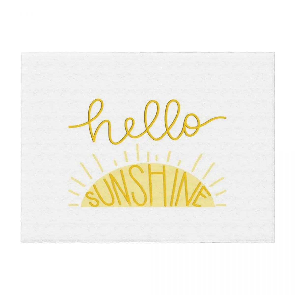 

Hello Sunshine Throw Blanket sofa bed Decorative Sofas Plaid Bed linens Blankets