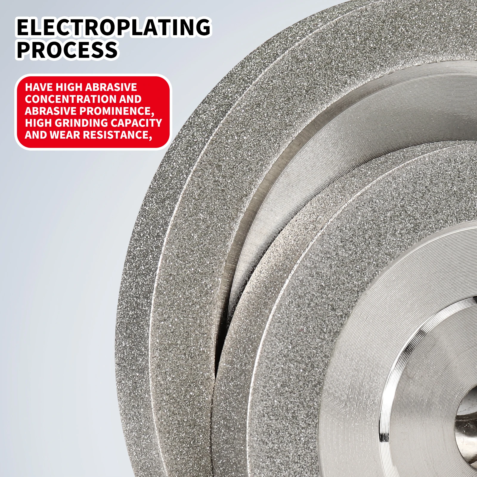 SI FANG 60x20x5x6mm 다이아몬드 그라인딩 휠 디스크 - 텅스텐 강철 밀링 커터 도구 다이아몬드 그라인딩 휠 연마