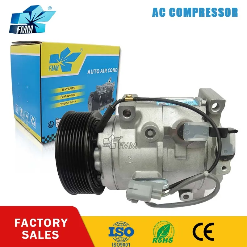 

FMM 10SR19C A/C AC Compressor for TOYOTA LAND Cruiser UZJ200 2UZFE 4.7L 2007-2012 883206A330 883206A320 883206A290 883206A520