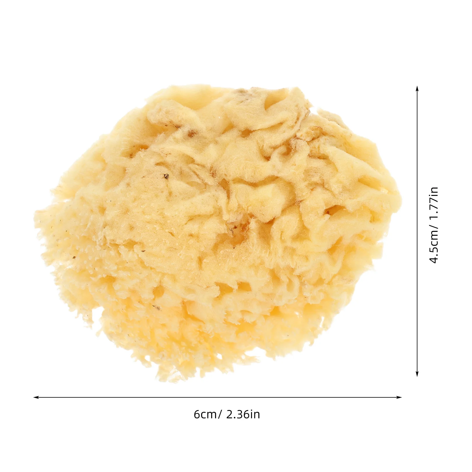 Natural Sea Sponge 2.0-2.5 Inch Art Sponge For Watercolor Acrylic Texture Painting Projects Reusable Painting
