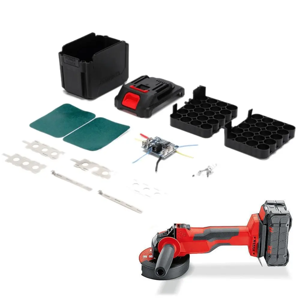 

20 Cell Lithium Battery Case Kit Complete Set ABS Material ABS Case Kit Battery Case Lithium Battery Complete Battery Kit