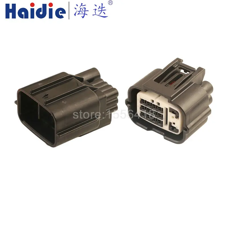 14 Pin Connector Series Waterproof Female Male Connector Cable Plug Motorcycle Electrical Harnesses Wiring Harness 7286-1238-30