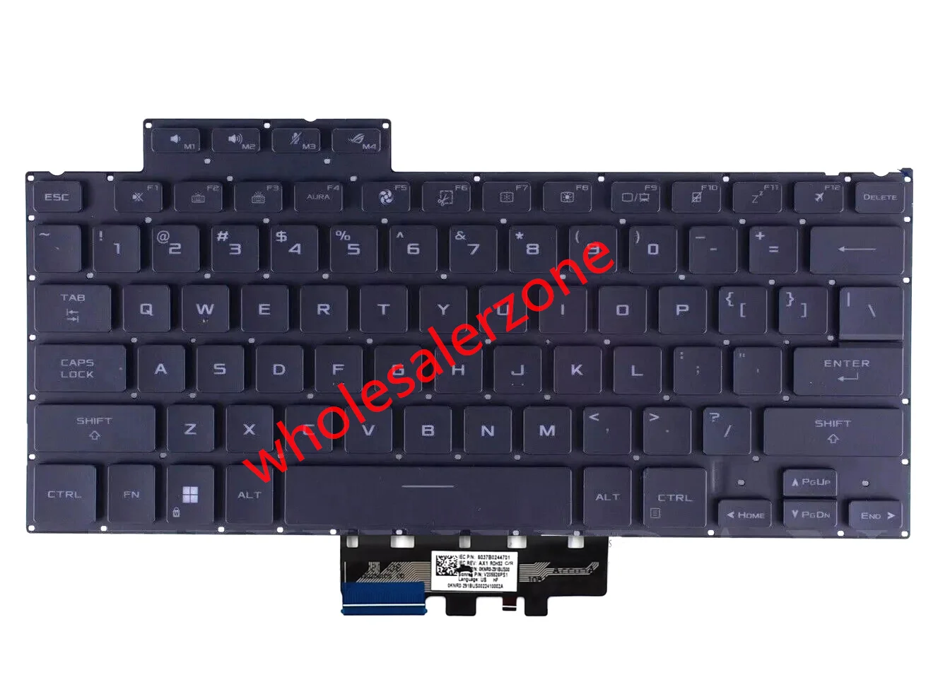 New For ASUS ROG Zephyrus G14 Series GA402 GA402R GA402RU GA402X laptop US Backlit Keyboard