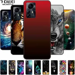For ZTE Blade V41 Smart Case A7050 Silicone Soft Wolf Lion Protector Funda Covers for ZTE V41 Smart 6.75'' TPU Coque V41Smart