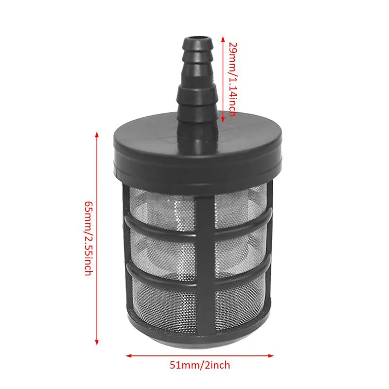 9-12 mm Wąż Filtr rurowy Filtry Venturi Pompa opryskiwacza Filtrowanie Zawór zwrotny Siatka siatkowa Myjnia samochodowa Nawadnianie ogrodu