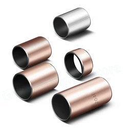 Inner Dia 3 4 5 6 8 10 12 14 15mm SF-1 Oil-Free Self-Lubricating Composite Bearing Bronze Bushings Outer Dia 5 - 17mm