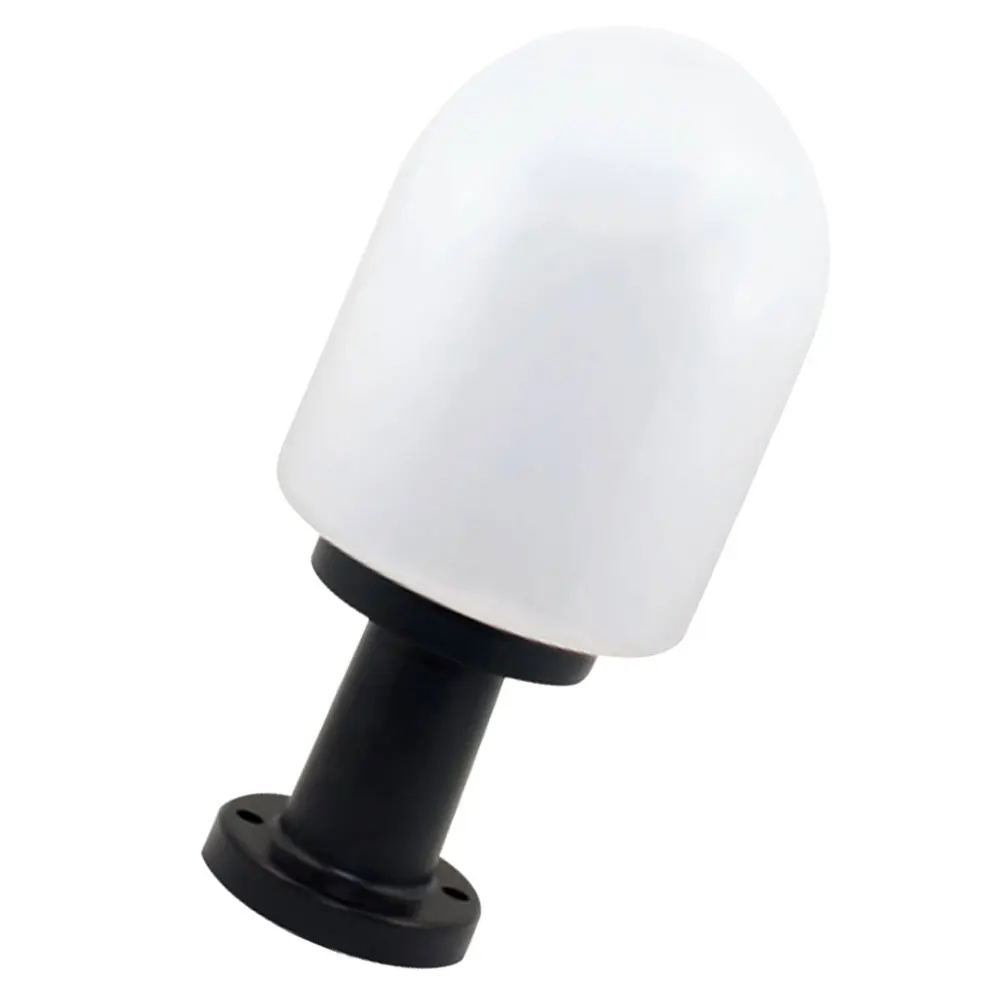 

Spherical Lampshade Outdoor Ball Light Cover Wall Lamp Shades Replacement Post Shade Garden Fence Decor Durable Plastic Weather