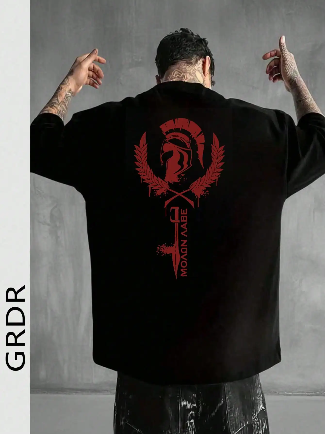 Men's Summer Casual Short-Sleeve T-Shirt | Crew Neck with Letter Print | Comfortable & Stylish