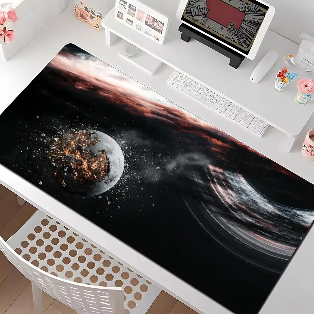 

Коврик для мыши Black Hole Cosmic, несколько размеров, большие квадратные коврики для компьютера, офиса, игрового стола, резиновые противоскользящие коврики для мыши