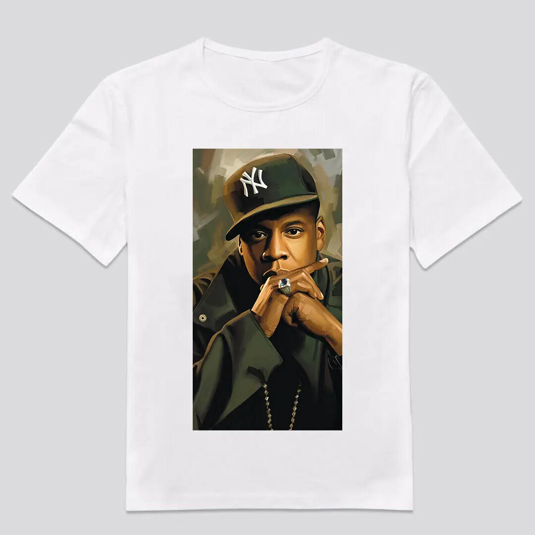 CUSTOM T SHIRT JAY-Z JAY Z HOVA RAPPER MUSIC HIP HOP R&B VINTAGE TEE ARTIST