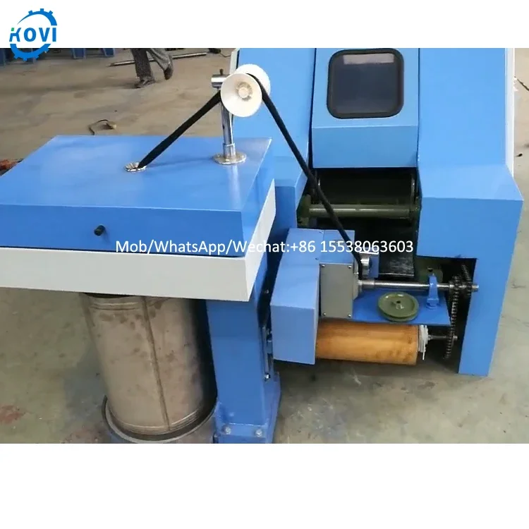 small laboratory use wool carding worsted wool machine cotton fiber slivering making machine