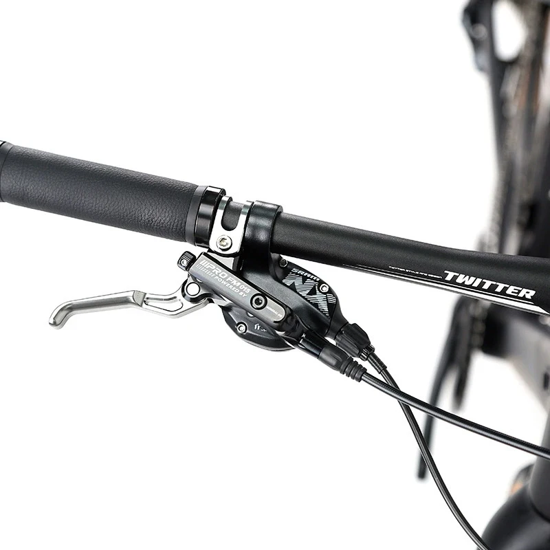 Cheap Twitter 700*38C Carbon Gravel Bike Straight Handlebar M6100-12S Hydr Disc Men's Hybrid Road Racing Bicycle For Sale view 3