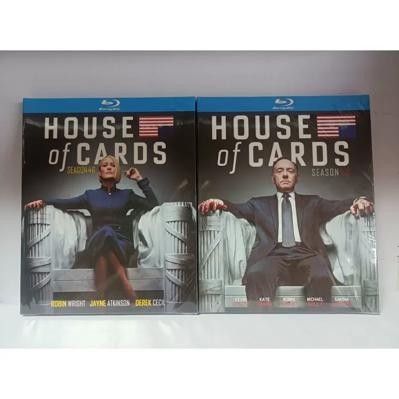 Blu ray House of Cards Complete Series Seasons 1 to 6 Box Set