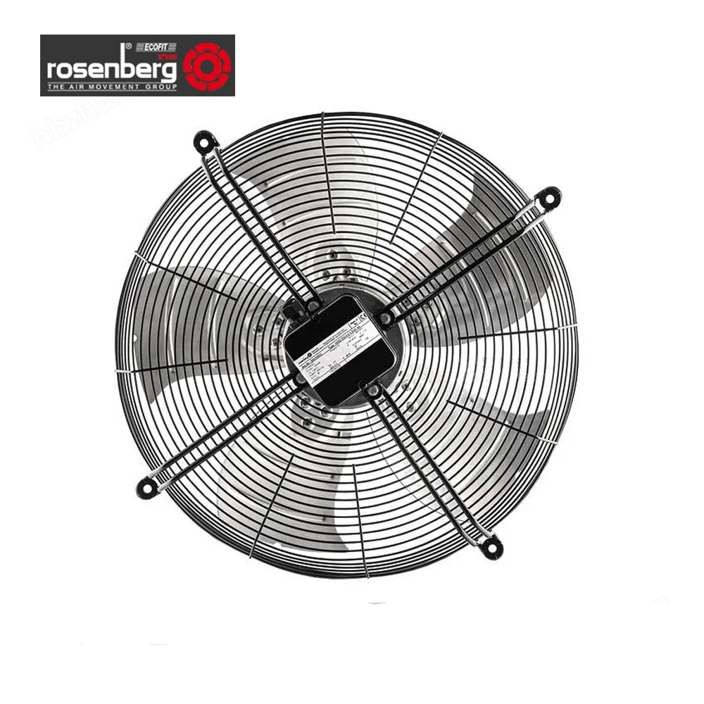 Rosenberg AKSD450-4N 230V AC 460V  50HZ 0.75KW  0.83KW 2.37A IP54 1510RPM Condenser Condensing Unit Axial Cooling Fan