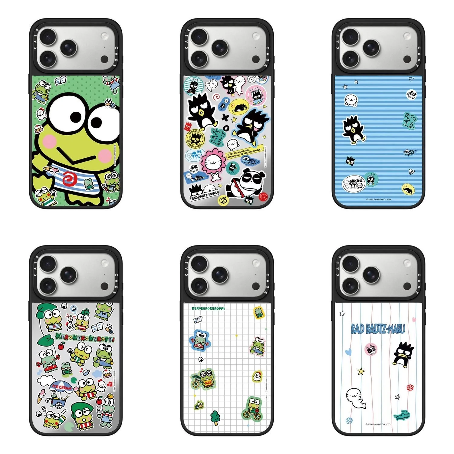 Coque de téléphone super mignonne en forme de grenouille aux grands yeux, compatible avec iPhone 17 Pro Max et iPhone 16 Pro Max – finition miroir, dessin animé adorable
