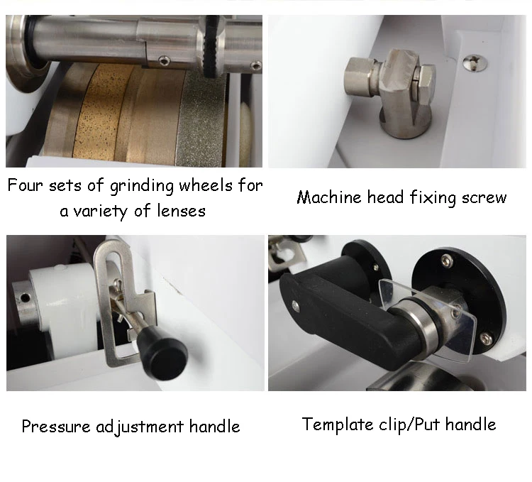 Glasses processing equipment automatic glasses edging machine lens edging machine grinding machine