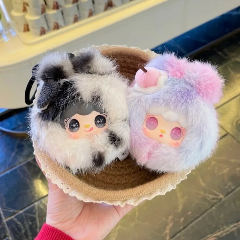 

Genuine Yooki Heat Charging Station Series Blind Box Cute Vinyl Plush Doll Mirror Hairbrush Bag Pendant Surprise Girls Gift