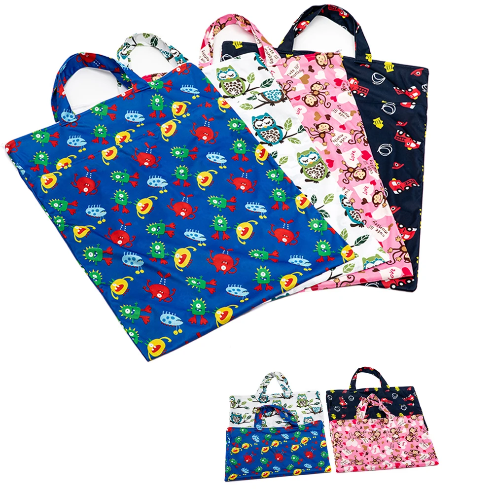 Bolso del Tesoro de mamá para mujer, bolsa de compras de viaje, plegable, reutilizable, doble bolsillo, maternidad, con asa, 45x60cm
