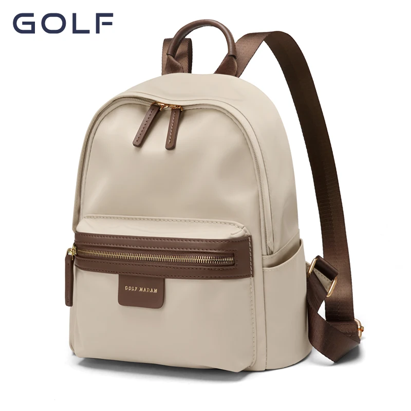 GOLF Backpack Women\'s 2024 New Fashion and Simple Small Backpack Versatile for Junior, High School, and College Students