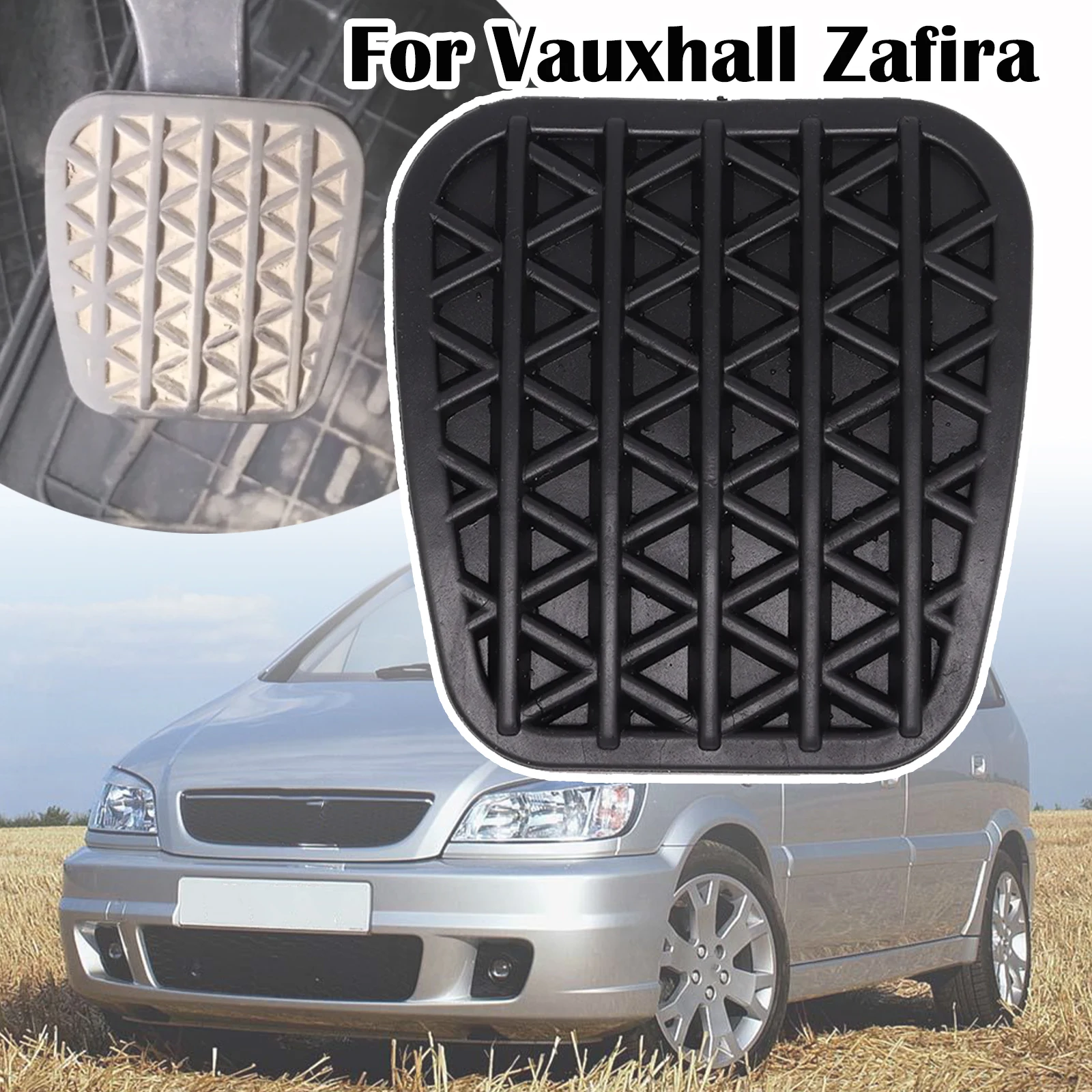 

Car Rubber Brake Clutch Foot Pedal Pad Covers Accessories For Opel Vauxhall Zafira Tourer C P12 2011 2012 2013 2014 2015 - 2019