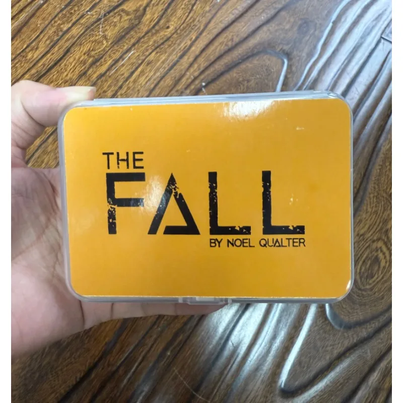 The Fall Gimmicks by Noel Qualter Professional Close-Up Magic Trick Card Thru Window Illusion  Visual Penetration Gimmick