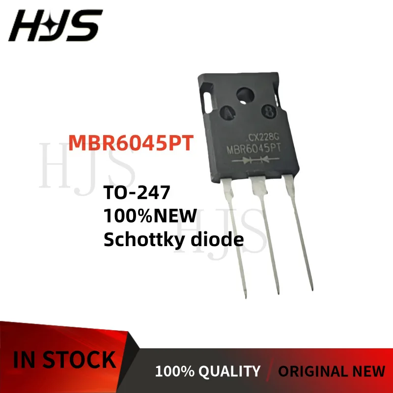 5-20PCS MBR6045PT TO-247 MBR 6045PT Schottky diode TO247 Brand new In stock