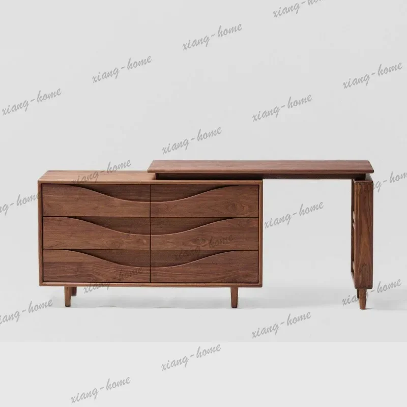 FG Mid Century Organizer Luxury Corner Cabinet Postmodern Furniture Vanity Table Storage Bedroom Mesa De Maquillaje Home Furnitu