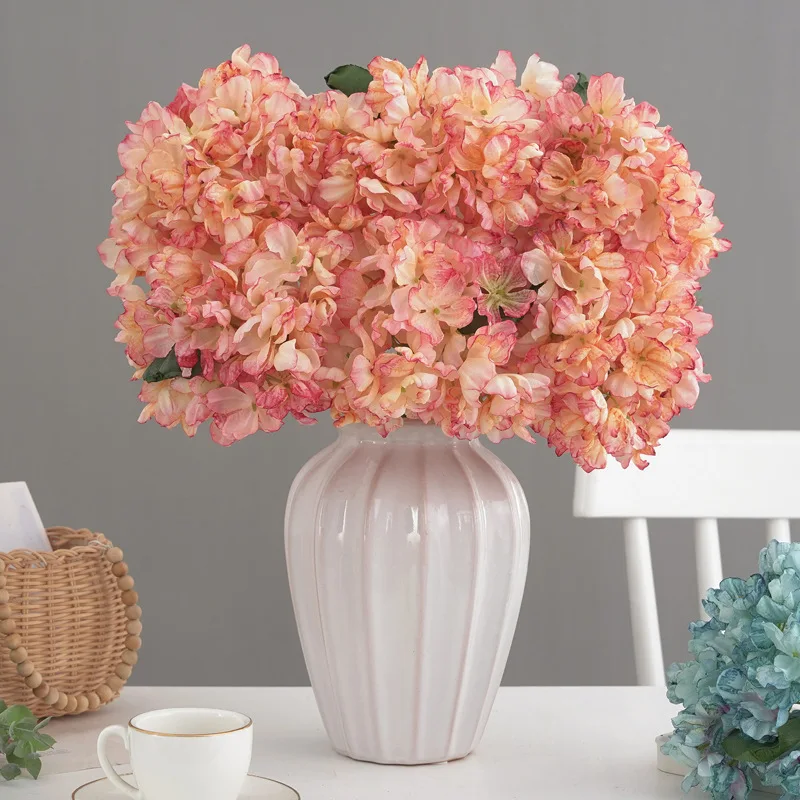 

5 шт., головки из шелковой ткани с стеблями, винтажные головки искусственных цветов, сделай сам, свадебный центральный элемент, домашняя вечеринка, декор для детского душа