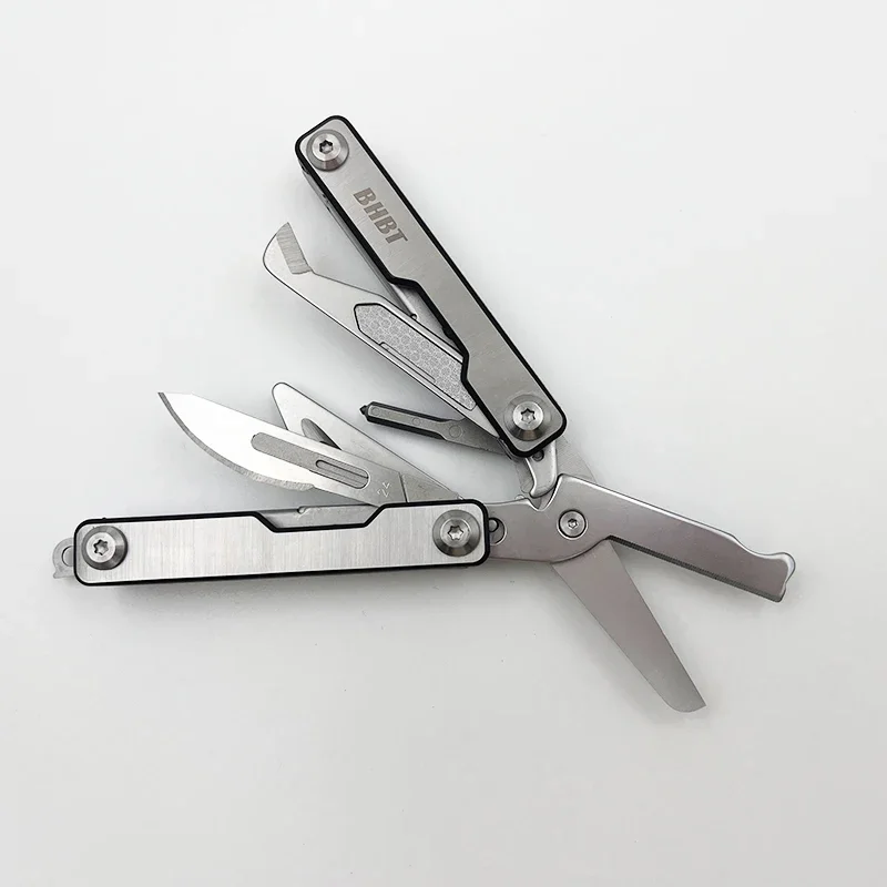 BHBT Multitools Klappschere EDC Multitools Set Survival Gear Manuelle multifunktionale Multitool-Zange