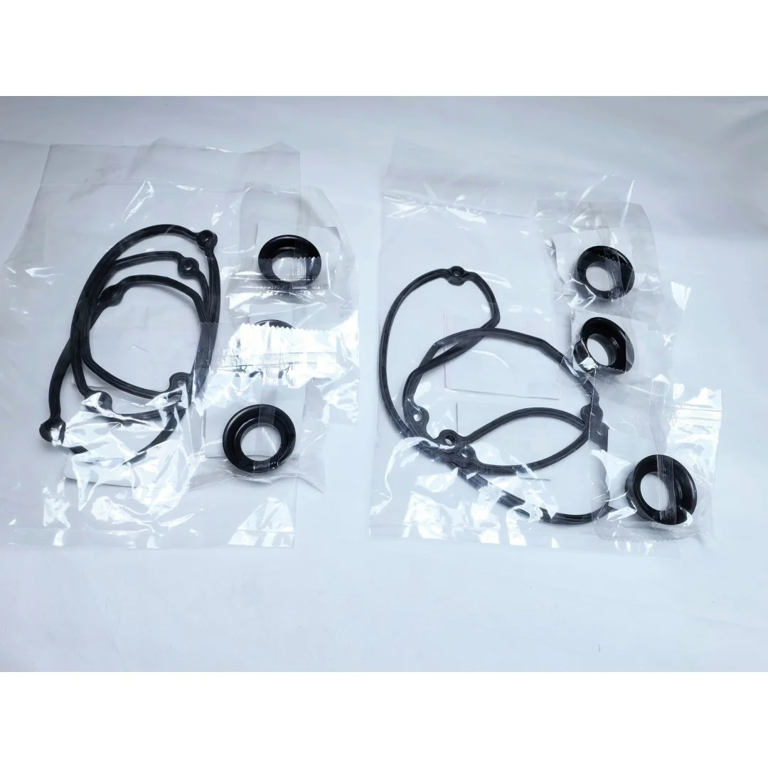 6G75 Valve Chamber Gasket Oil-Resistant Rubber Sealing Ring Spark Plug Seal For Pajero Montero V87W V97W DK4A MN137773 MD198128