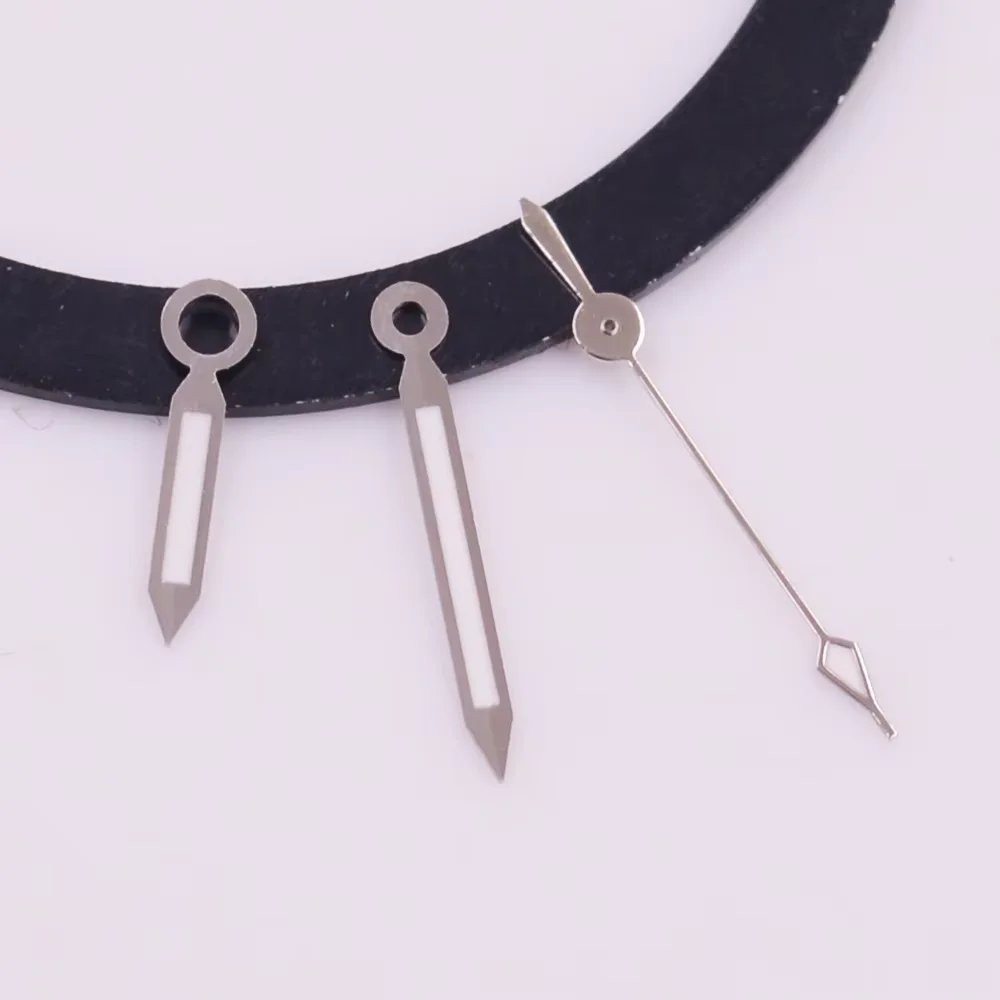 Green Luminous Hands Fit NH35 NH36 Movement Black/Gold/Silver/Rose Gold/Silver yellow/Silver Green Watch Hands image 6
