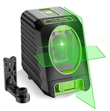 Laser Level Box-1G Outdoor Self-leveling Lasers Green Beam Cross Line 150 Degree, Selectable Laser Lines