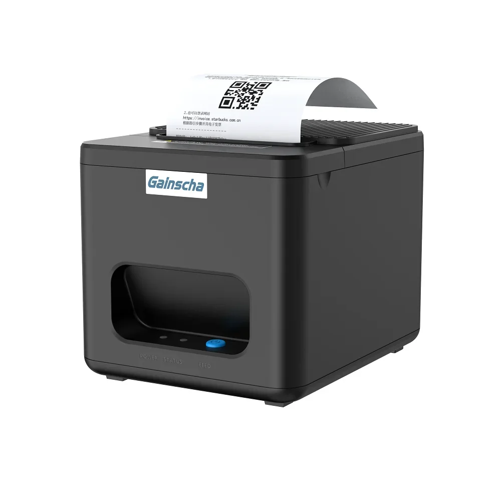 Gainscha 80mm thermal receipt printer, retail POS printer